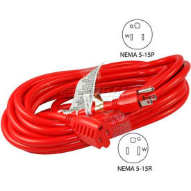 100' SJTW, 14/3 Outdoor Extension Cord with NEMA 5-15P/R