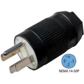 50-Amp Assembly RV Plug with NEMA 14-50P Male End