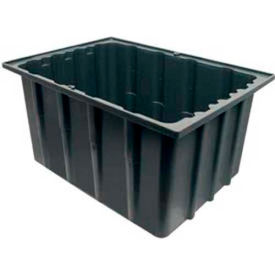 Property Box, Large, 2 Cu. Ft. Capacity, 23"L x 17-1/2"W x 11-1/2"H, Gray, Polyethylene