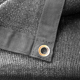 90% Shade Cloth, Shade Tarp, 20'W x 20'L, Black