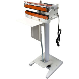 12" Direct Heat Foot Sealer, Serrated Seal, 15mm Seal Width