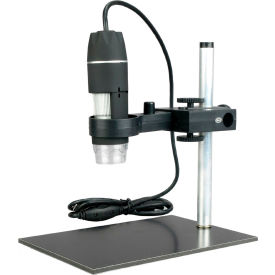 10X-200X 0.3MP Handheld USB Digital Microscope with LED Illumination and Stand