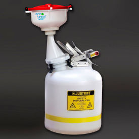 8" ECO Funnel System, 5 Gal Safety Can, Red Lid