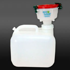 4" ECO Funnel System, 2.5 Gal Carboy, Red Lid