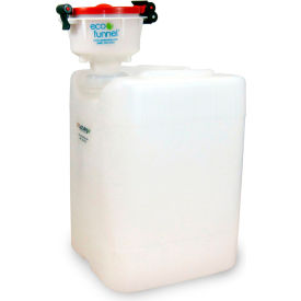 4" ECO Funnel System, 20L Samson Stacker Drum, Red Lid
