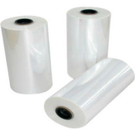 PVC Centerfold Shrink Film, 75 Ga., 16"W x 500'L, Clear, 1 Roll