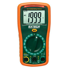 Extech Mini Manual Ranging MultiMeter + Voltage Detector