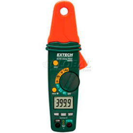 80A Mini AC/DC Clamp Meter Small diameter elongated jaw