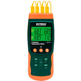 4-Channel Datalogging Thermometer