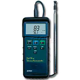 Heavy Duty Hot Wire Thermo-Anemometer