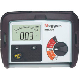 MIT320 -EN Analog/Digital Insulation Tester; 250, 500 & 1000 V