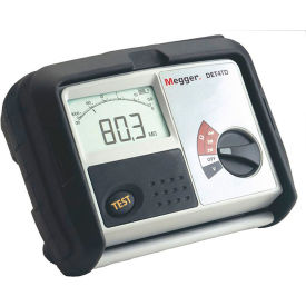 4-Terminal Digital Ground Tester; Batt; Standard Kit; w/ terminal adaptors
