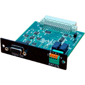 Single channel digital I/O and analog control card