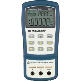 830C 11,000-Count, 200 mF Dual-Display Handheld Capacitance Meter