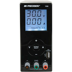 Switching DC Power Supply with USB Charger, 1-36V, 0-3A, 220 VAC input