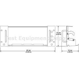 Rackmount Kit For TDS3000C Series Oscilloscopes