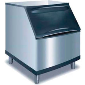 Ice Bin, Stainless Steel Exterior, Top-Hinged Front Opening Access Door