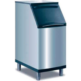 Ice Bin, Stainless Steel Exterior, Top-Hinged Front Opening Access Door