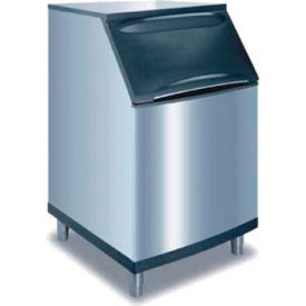 Ice Bin, Stainless Steel Exterior, Top-Hinged Front Opening Access Door