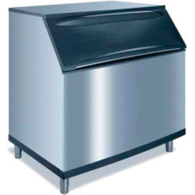 Ice Bin, Stainless Steel Exterior, Top-Hinged Front Opening Access Door