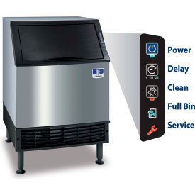 UDF0240A NEO Undercounter Ice Maker, Air cooled, Self contained, Full Dice Cube