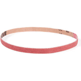 Abralon by Mirka Abrasive Belt, Aluminum Oxide, 1/2" X 18", 36 Grit