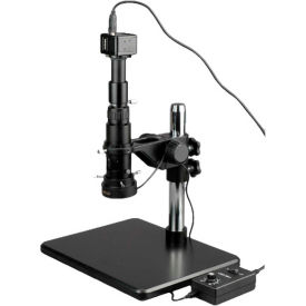 11X-80X Industrial Single Zoom Inspection Microscope with 5MP USB Digital Camera
