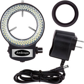 LED Adjustable Compact Microscope Ring Light with Adapter