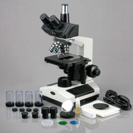 40X-1600X Doctor Veterinary Clinic Biological Compound Microscope with 9MP Camera