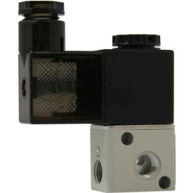Direct Acting Valve 3 Port, 2 Pos, Single, 1/8" NPT, 24VDC, Cv=0.051