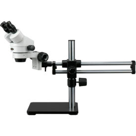 3.5X-45X Binocular Stereo Microscope on Ball Bearing Boom Stand