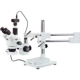 3.5X-90X Inspection Zoom Stereo Microscope with 10MP USB Camera