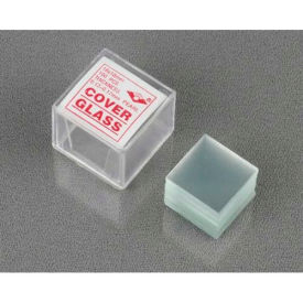 100 pcs. Pre-Cleaned 18 x 18mm Square Microscope Cover Slips