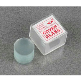 100 pcs. Pre-Cleaned 18mm Diameter Round Microscope Cover Slips