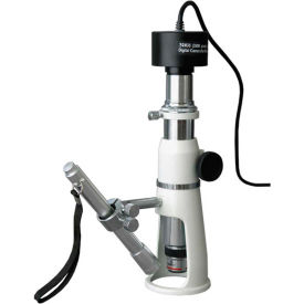 H2510 20X, 50X & 100X Stand/Shop Measuring Microscope with Pen Light