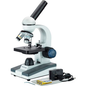 M150 40X-400X Cordless LED Monocular Microscope For Students