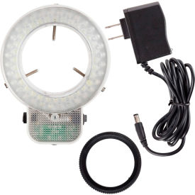 LED-64S 64-LED Microscope Ring Light with Dimmer