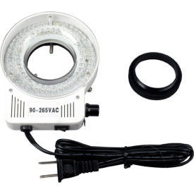 LED-80S 80-LED Microscope Compact Ring Light with Built-in Dimmer
