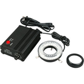 LED Microscope Ring Light with Metal Control Box and Adapter