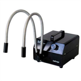 150W Dual Gooseneck Fiber-Optic Illuminator, Black