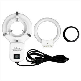 8W Stereo Microscope Fluorescent Ring Light and Adapter