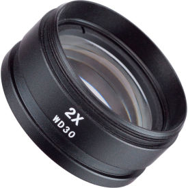 2X Super Widefield Barlow Lens For SM and SW Stereo Microscopes (48mm)