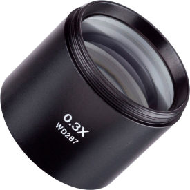0.3X Super Widefield Barlow Lens For SM Series Stereo Microscopes (48mm)