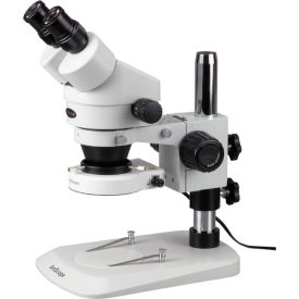7X-90X Stereo Zoom Inspection Microscope with 80-LED Ring Light