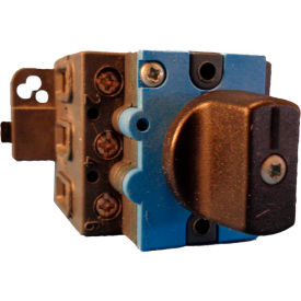 25A 3-Pole Disconnect Switch Black/Grey Din-Mount
