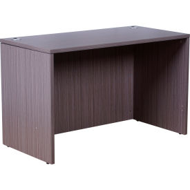 Desk Shell - 48"W x 24"D - Driftwood