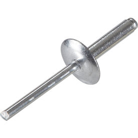 Pop Blind Rivet - 1/8 x 4-2 - Flange Head - Up to 1/8" Grip - Aluminum - Pkg of 500