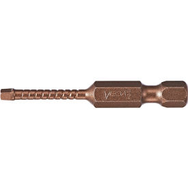 Square #2 Power Bit x 2", Gunmetal Bronze, S2 Modified Steel