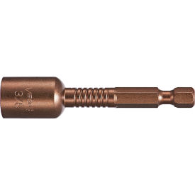 1/2 Female Hex Mag Nutsetter x 2-9/16", Gunmetal Bronze, S2 Modified Steel