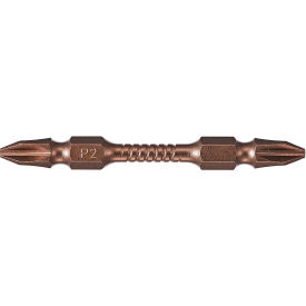 P2 + P2 D/E Power Bit x 2-9/16", Gunmetal Bronze, S2 Modified Steel